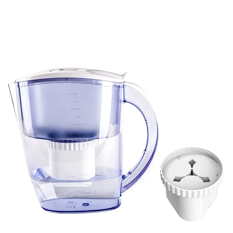 Plastic BPA Free Filtered Water Filter Filtration Purifier Filter Pitcher Jug/ Reduce Lead and Heavy Metals Dispenser