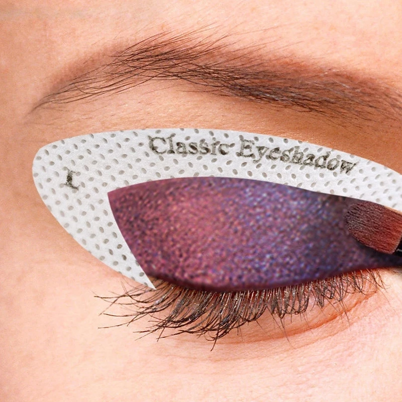 
4 SETS Wholesale Adjustable Eyeshadow Stencil Shaper For Makeup Tools 