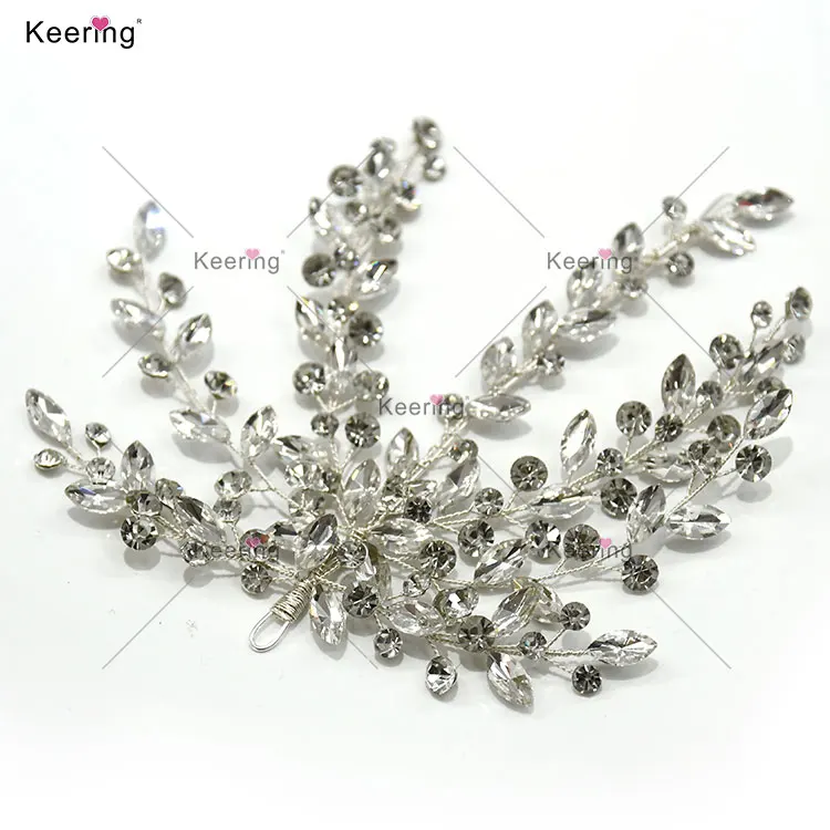 WHD-069 Fashion Show Silver Crystal Rhinestone Bodice Dress 3d Applique Pattern Bling Diamond Stone Designs For Evening Party