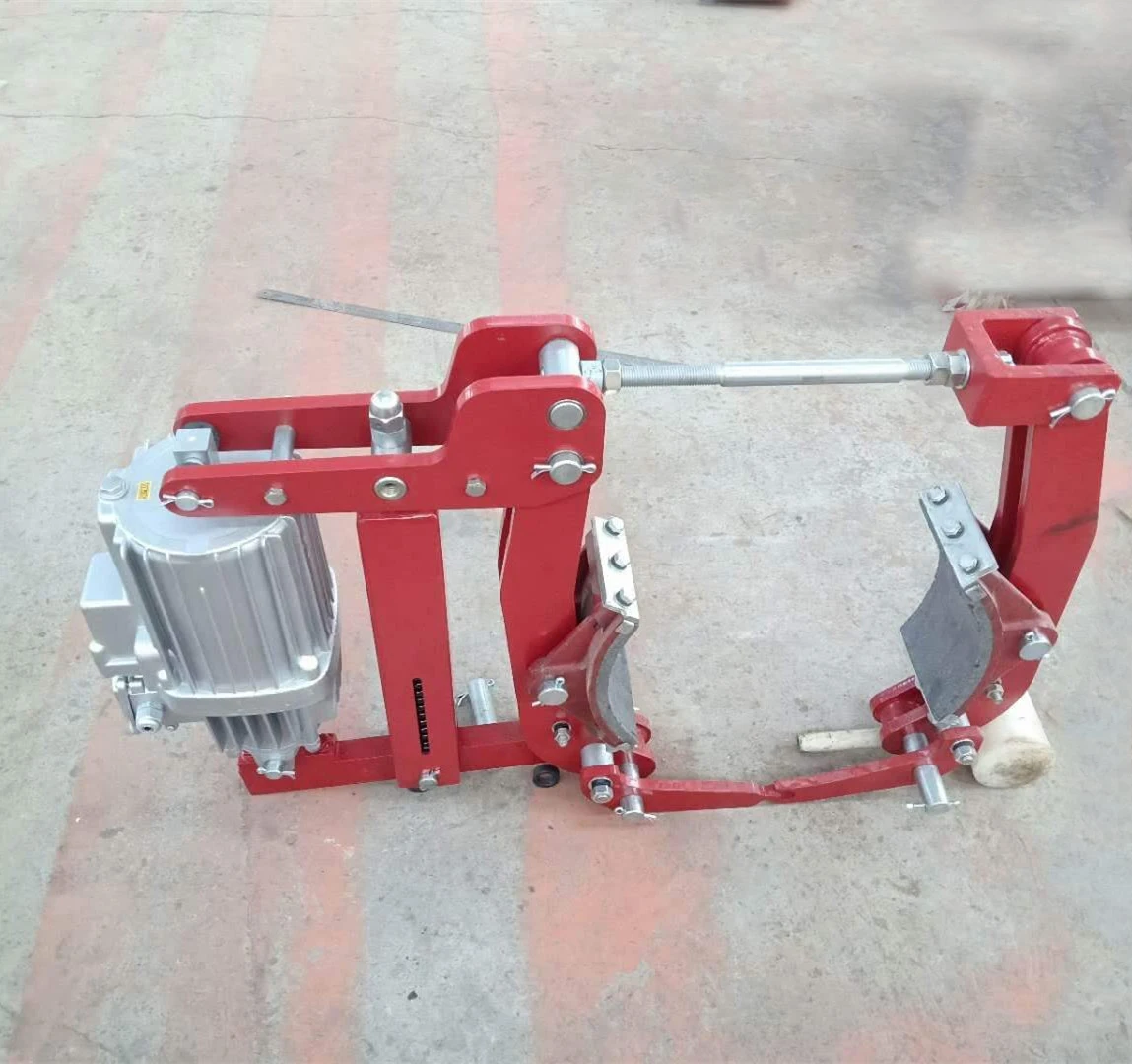 Electromagnetic Power-Off Marne Thruster Pneumatic Drum Brake For Crane
