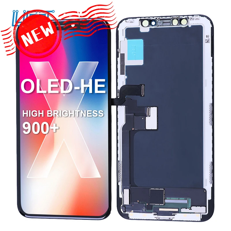 Оптовая продажа с фабрики для iphone X Оригинальный ЖК-дисплей дисплей iPhone oled