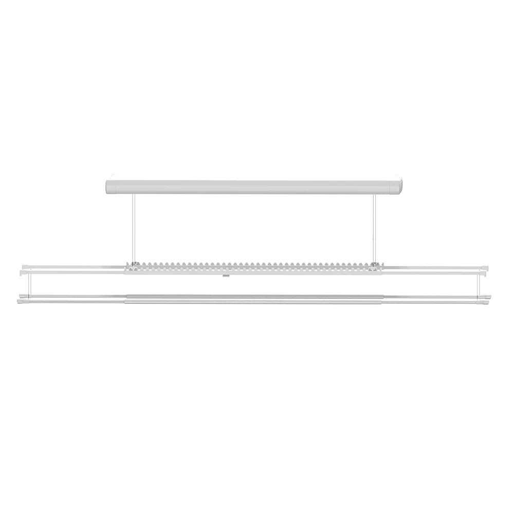 lighting balcony heated air motorised lifting electric lifting hanger electric heated drying rack LED lighting ceiling balcony