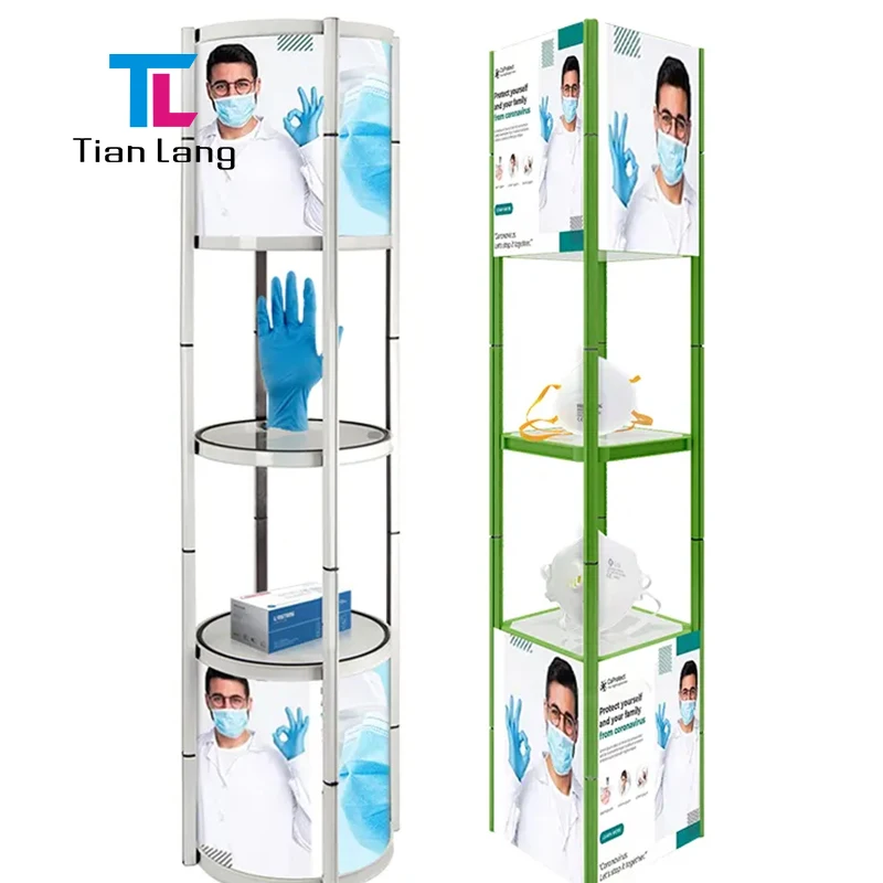 TianLang Counter desk showcase product display stand table showcase design counter for store