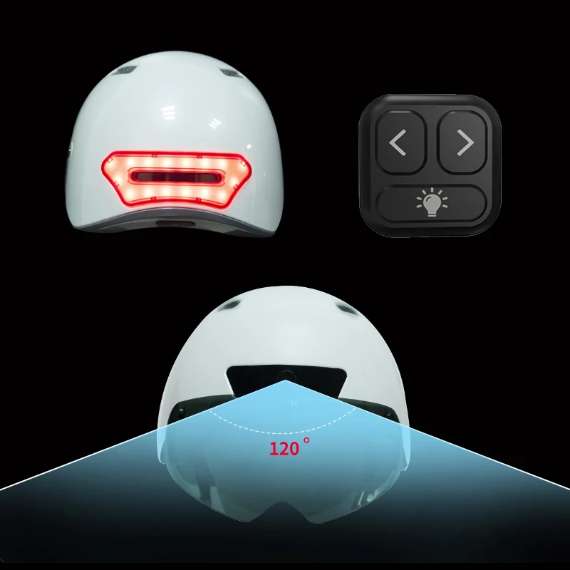 Motorcycle safety helmet rechargeable Led Usb Headlight Led Motorcycle Helmets with light