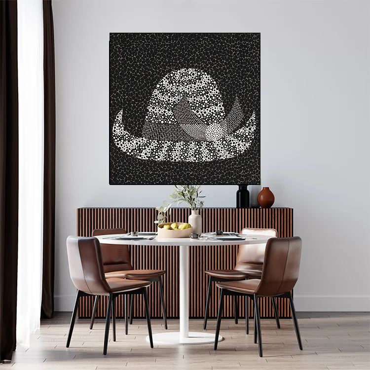 embroidery Modern light luxury style painting of decorative painting  canvas