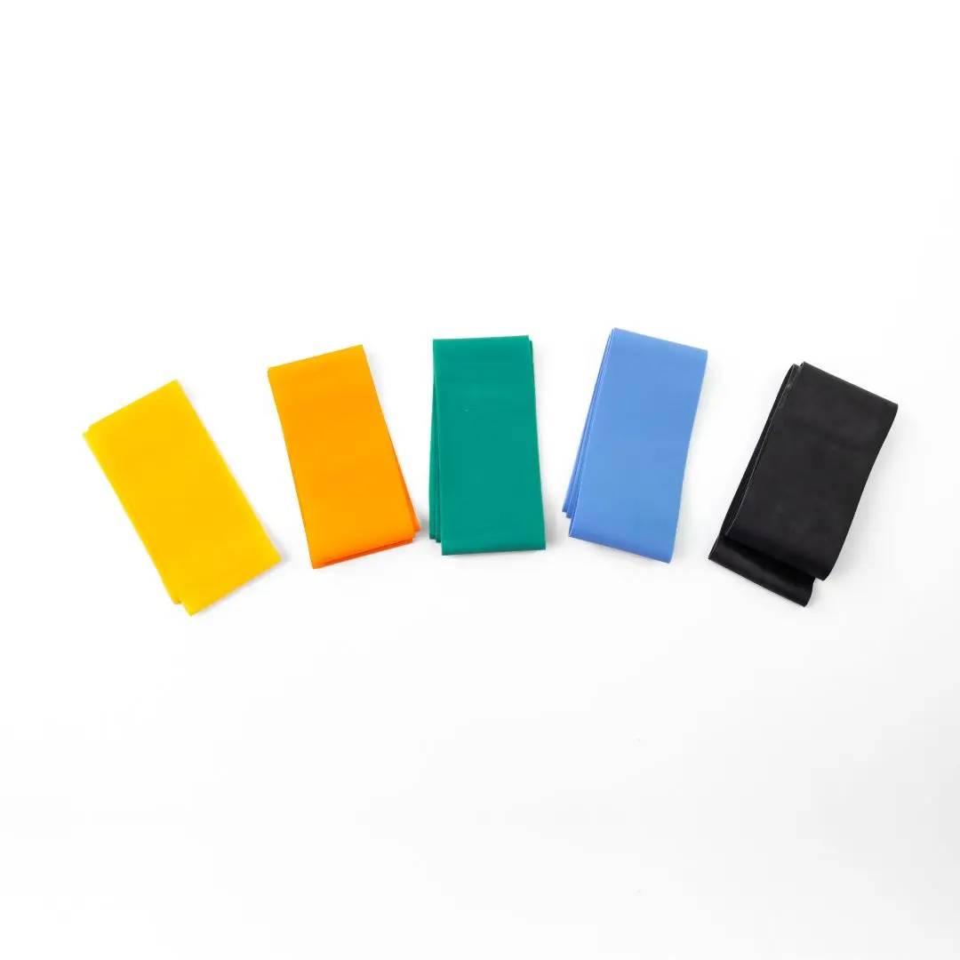 orange colour boxing resistance bands