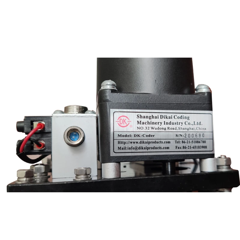 DIKAI hp 241 hot stamping coding machine expire stamp ribbon machine