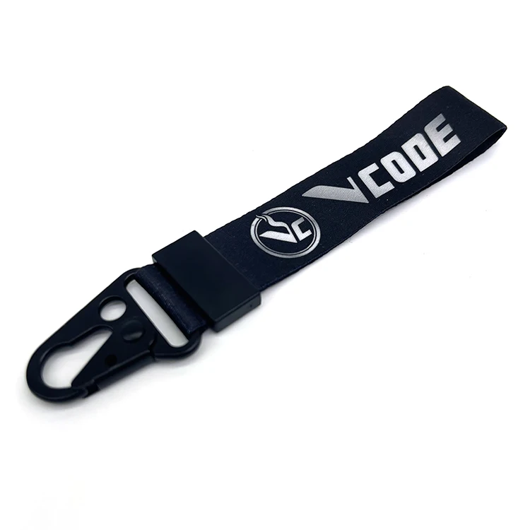 Wholesale Best Seller Outdoor-Ready Anti-Loss Design Hand Wrist Lanyard Key Chain Holder Wristlet Strap Keychain