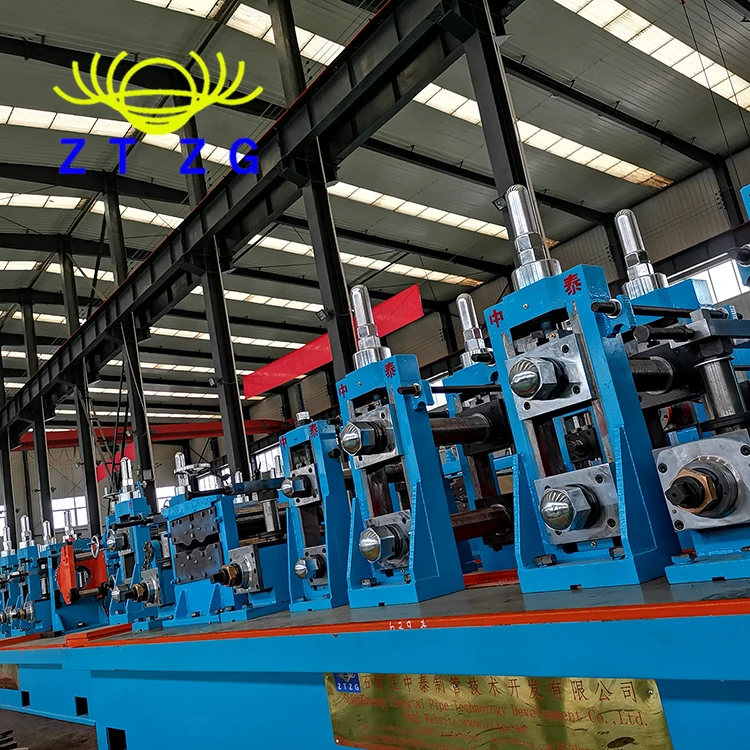 32-76mm Diameter Round MS Pipe Carbon Steel Pipe HF ERW Weld Tube Mill Pipe Making Machine