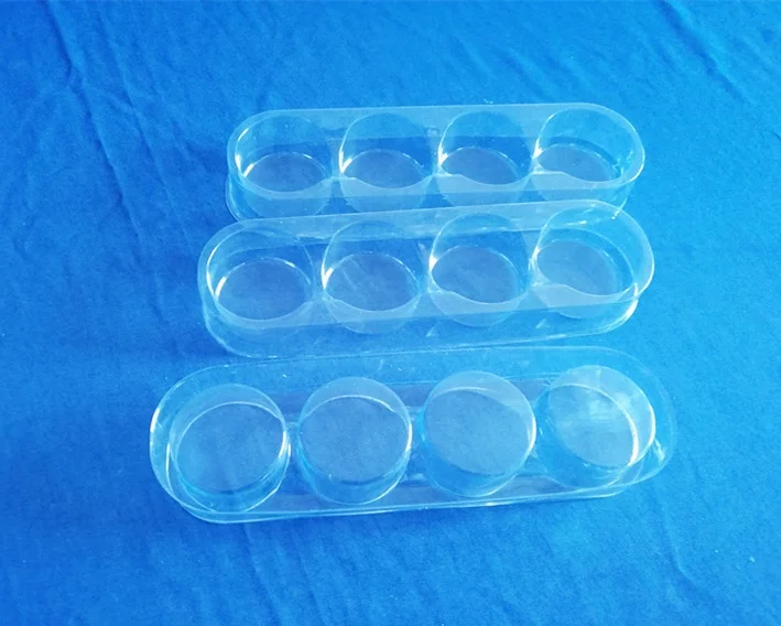 Пластиковый лоток для упаковки крема для рук