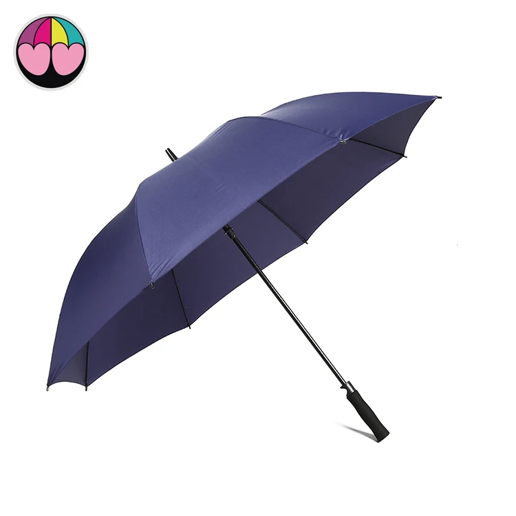 2021 Amazon хит продаж Топ большой зонтик для гольфа с двойным слоем логотипа ручкой EVA