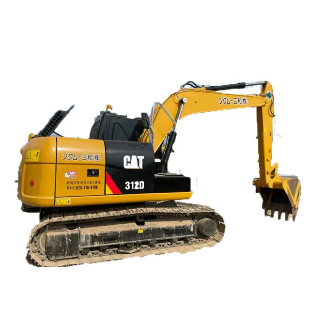 HOT SALE used mini crawler Excavator CATERPILLAR CAT 312 earth Digger small bagger low price selling well in Saudi Arabia