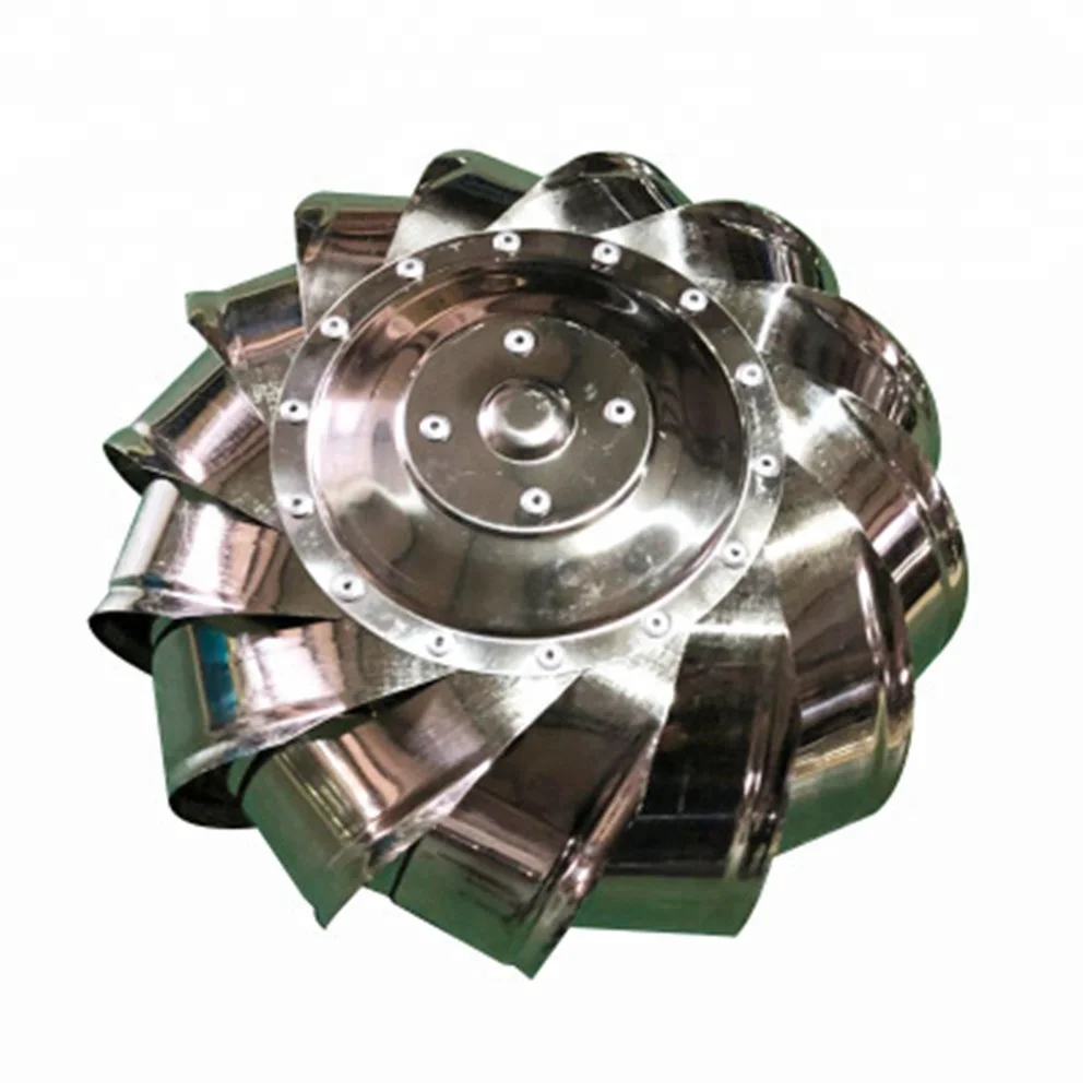 Energy Saving  Efficient Stainless Steel  Self Driven Roof Ventilation Fans Exhaust Fan for Poultry Farm Shed