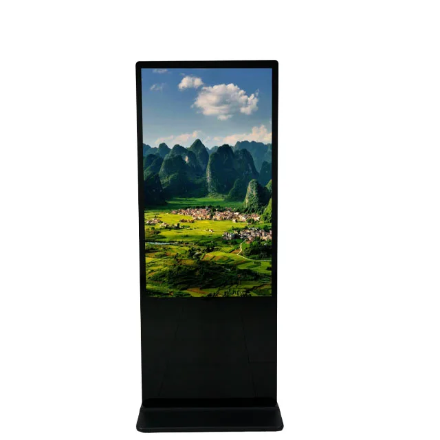 43 55 65 75 дюймов Крытый вертикальный цифровой дисплей signage Android системы