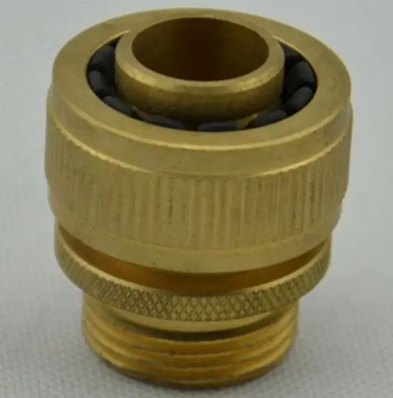 Custom made precision machining copper garden fitting coper male fitting