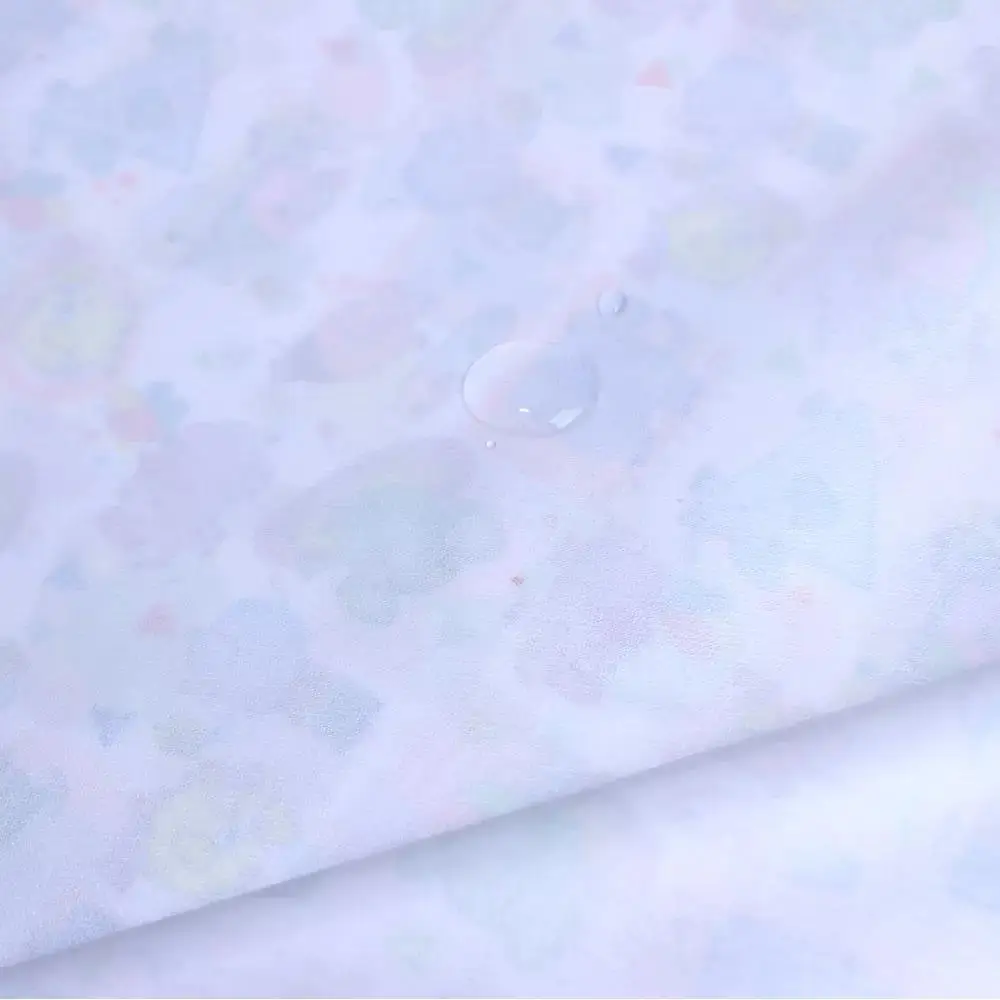 Custom Printed 100% Polyester PUL Laminated Fabric Waterproof Cloth Diaper Fabric