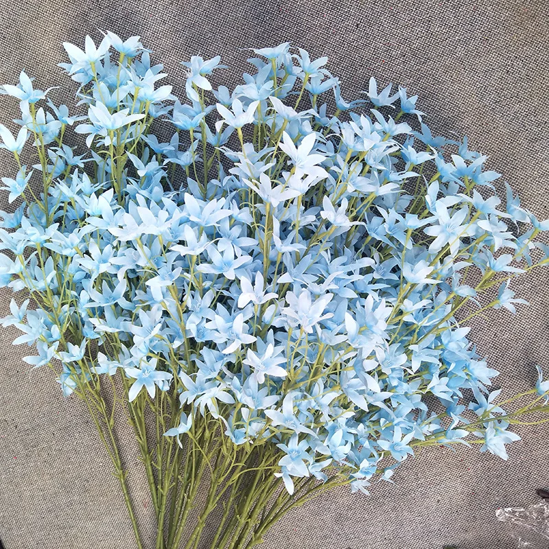 Factory Supply Home Decor Silk Oncidium Hybridum Flower Artificial Orchid