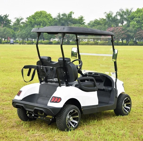 CE certification  electric popular golf buggy with cargo box or rear seat kit for passengers