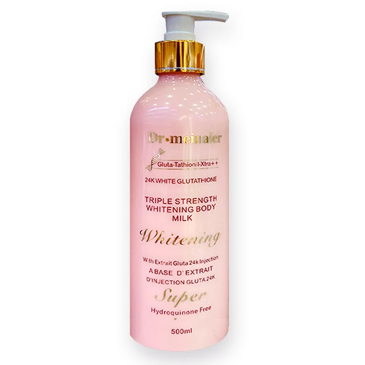 Best Selling Body Lotion Whitening Moisturizing Skin Anti Aging Quick Lightening Lotion 500ml