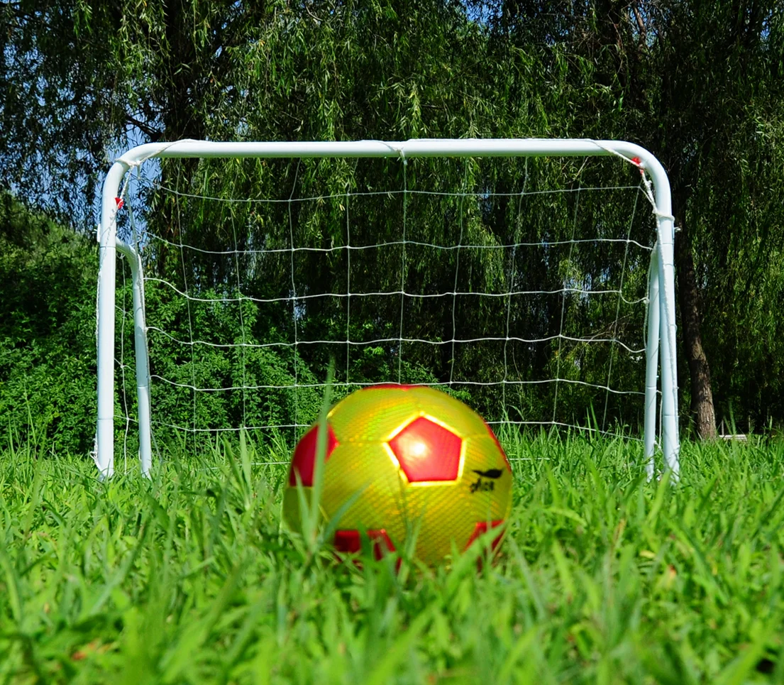 custom portable foldable small aluminium folding mini soccer football goal for 1.5m