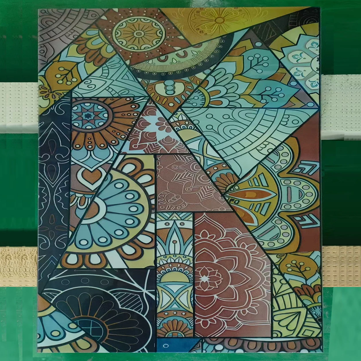 special offer  Decorative Tempered Colored Stained Silk Screen Printed Glass for Building & Industrial Usage for Curtain Walls