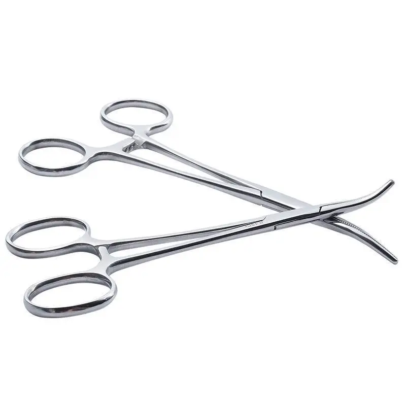 Hot selling Micro Mosquito Forceps 2024 new type Curved Hemostatic Forceps Medical stainless steel hemostatic forceps