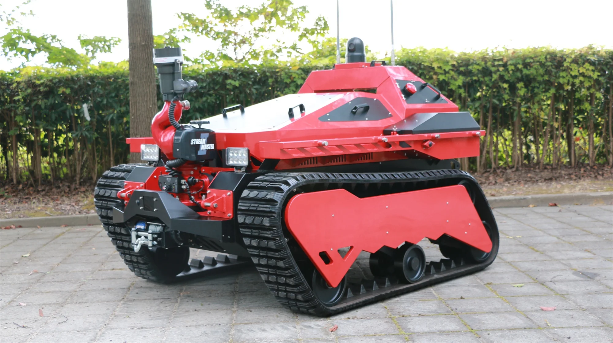 Good quality fire robot firefighter robotics fire fighting robot