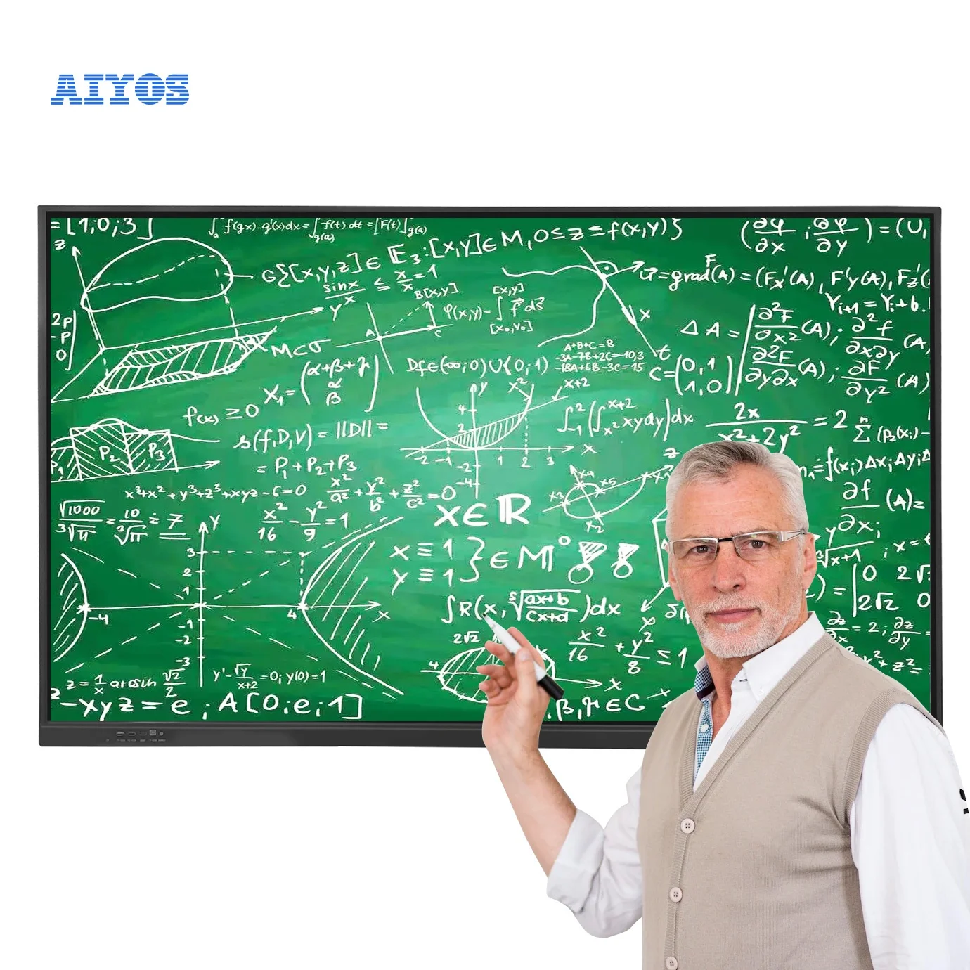 55 65 75 85 Inch School Teaching Touch smart board All In One Machine Interactive whiteboard