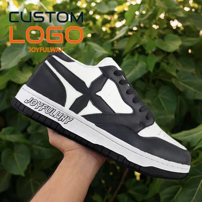 Fashion Custom Branded Light Weight white leather Flat custom Sneakers For Men casual dirty shoes unisex  2024