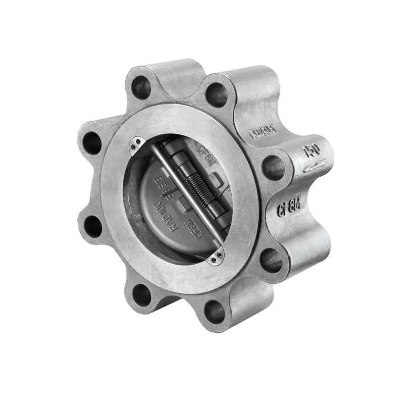 Обратный клапан дискового типа из нержавеющей Стали CF8M Duo