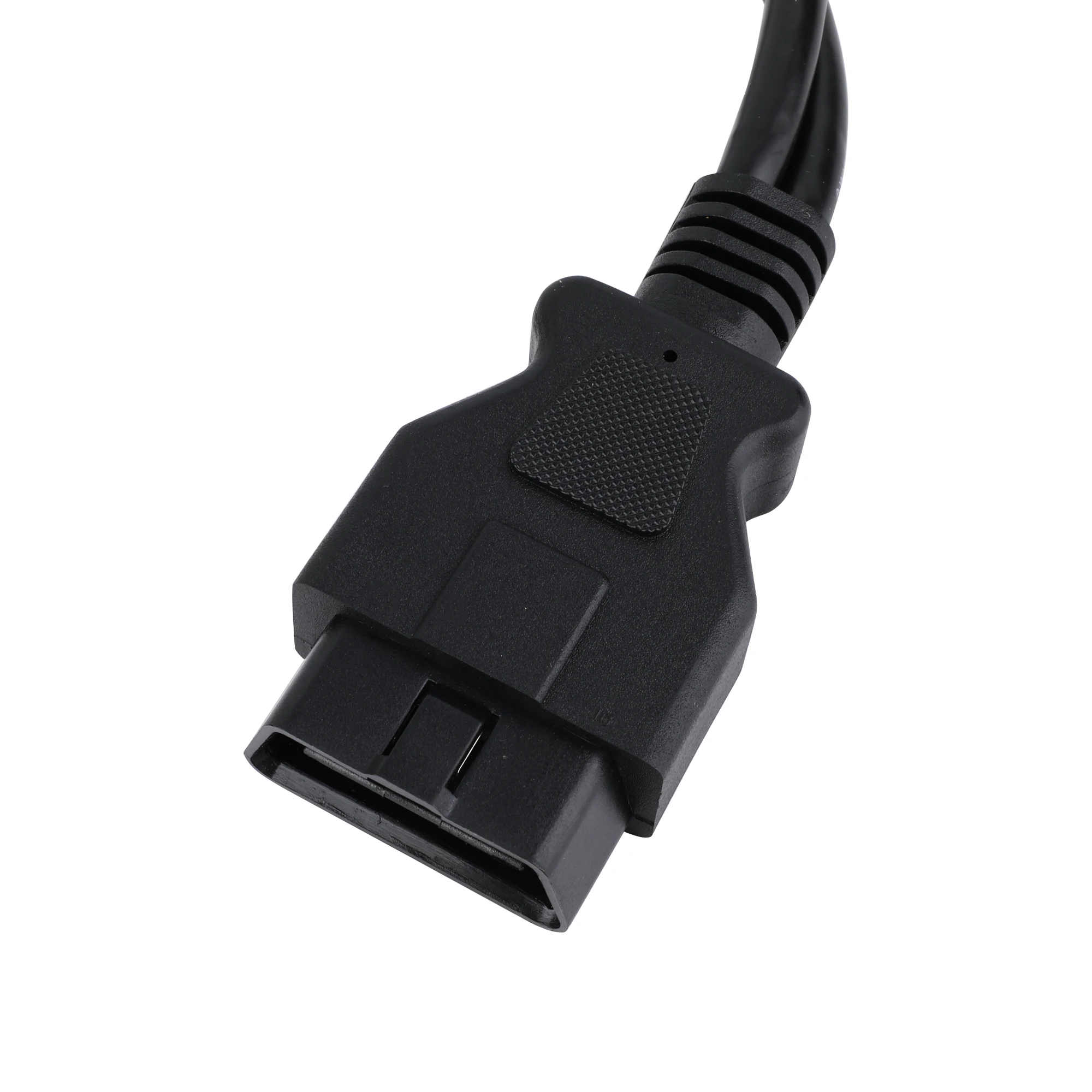Free sample customized OBD OBD2 OBDII 16Pin 12V 24V connector Y cable free sample
