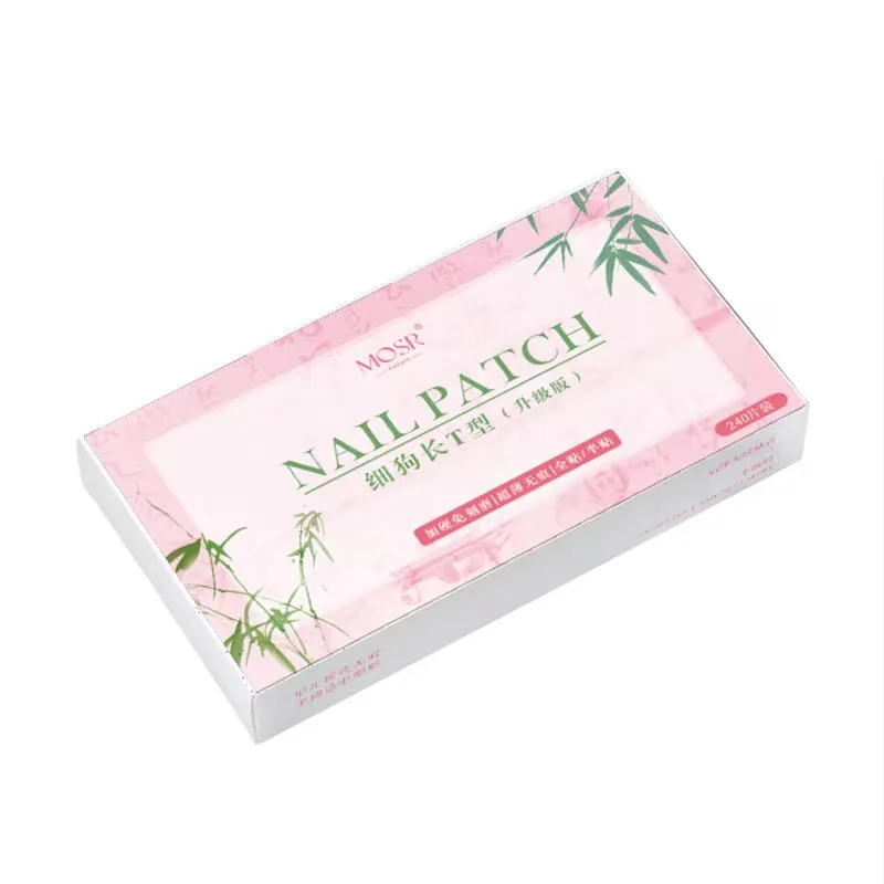 ultrathin extra long press on nails No polishing required salon press on acrylic nails Half paste fancy press on nails