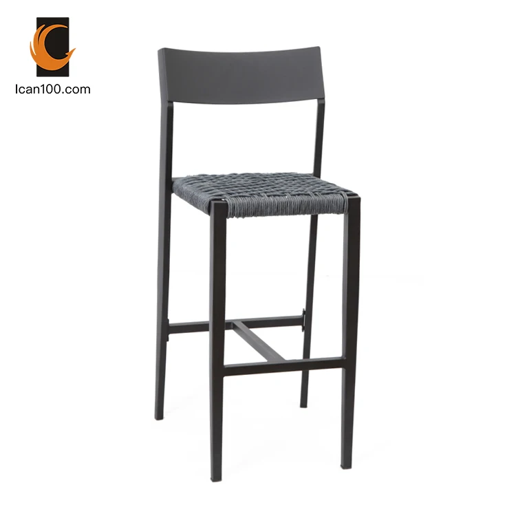 Hot Design Cheap Outdoor Dining Rattan Bar Furniture Restaurant Table And Chair Bar Table Set Rattan Furniture Dining Set