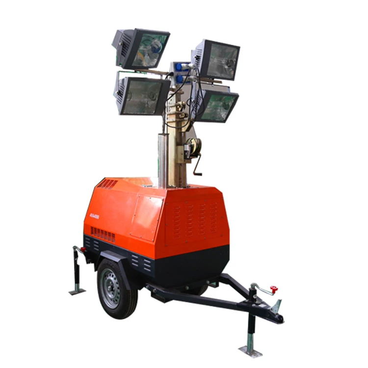diesel Small Lighting Tower Aviation Lights Mobile Price