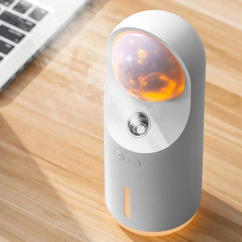 Air Humidifier USB Car Mist Starry Sky Projection Lamp Diffuser Essential Oils Aromatherapy Humidifier for Home Office