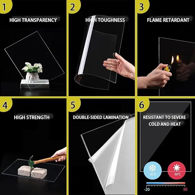 3mm 4mm 8mm 6mm PC Solid policarbonato transparent plastic panels building material clear polycarbonate roll plate sheet