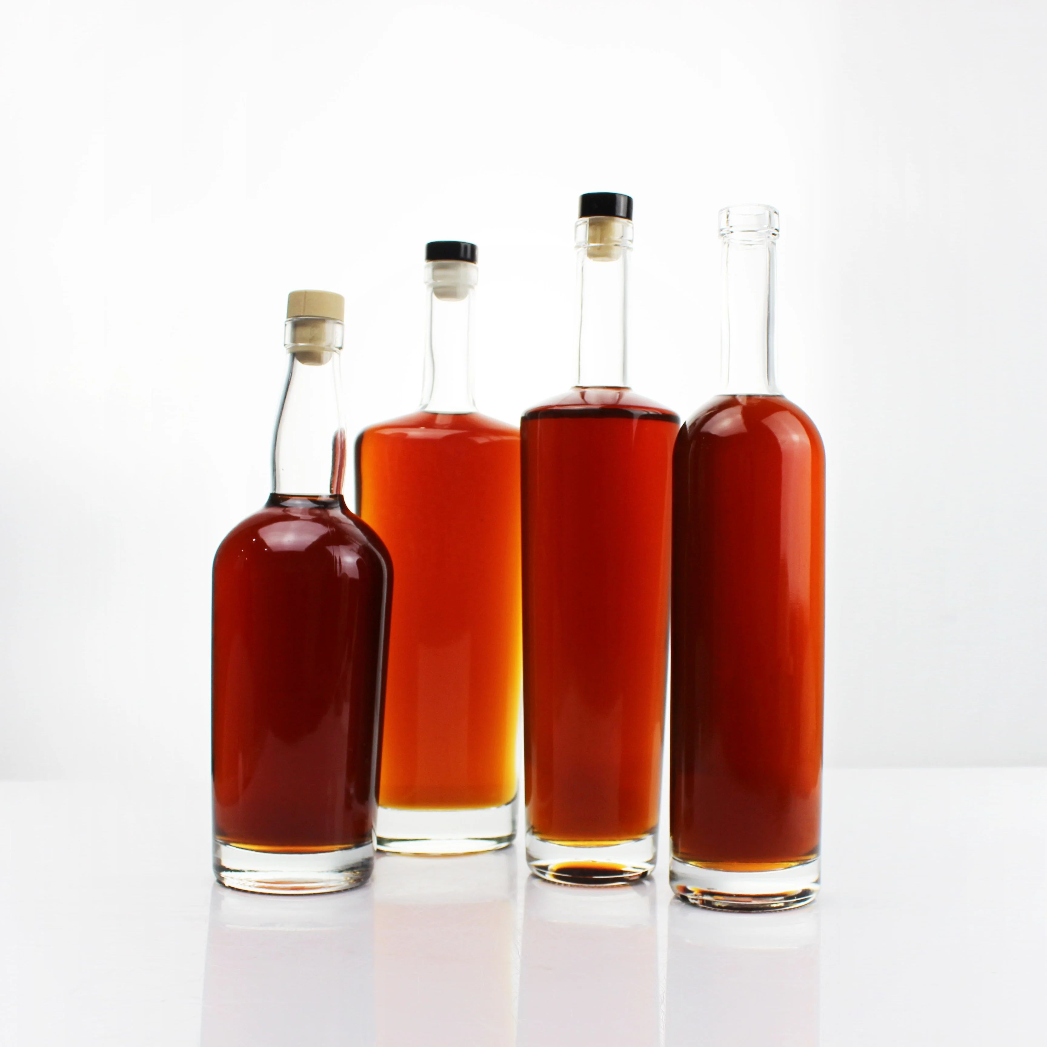 High Quality Alcohol Glass Bottles 50Ml 100MI 500MI 700Ml 750Ml For Spirits Liquor Whiskey