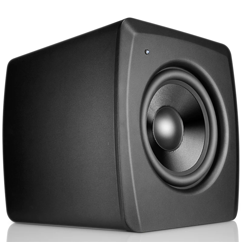 160 Watts Powered Subwoofer Speaker 10 Inch Big Bass in Compact Design Active Subwoofer Easy Setup with Home Theater Systems