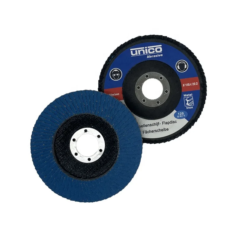 Factory Direct Sales Aluminum Oxide 120 Grit Metal Rust Angle Grinder 4.5 inch Flap Disc