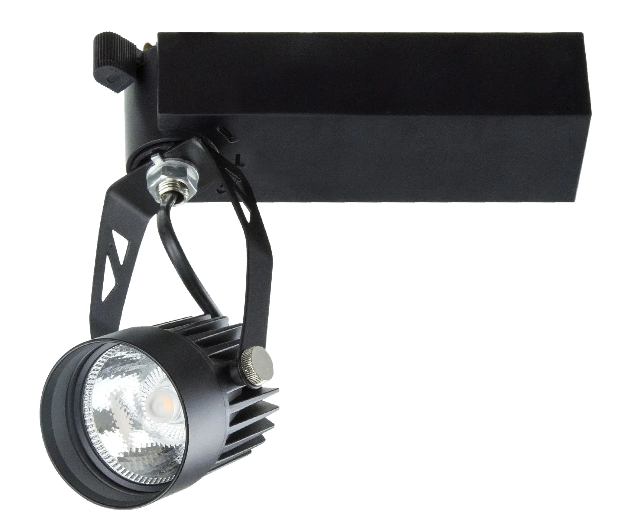 ceiling adjustable spot narrow beam 15 to 60 degree led track light gu10 track light
