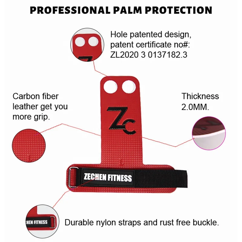 Custom Print logo gymnastic grip Latest Design Solid Color gymnastic grip home and gym fitness power training pull up