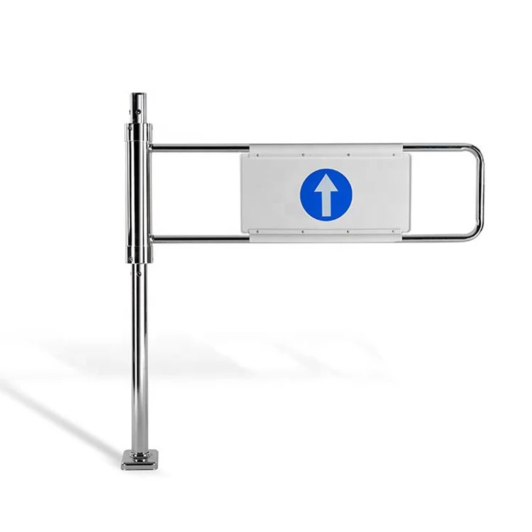 High Quality Supermarket Security Turnstile Barrier Mechanical Swing Gate For Entrance And Exit
