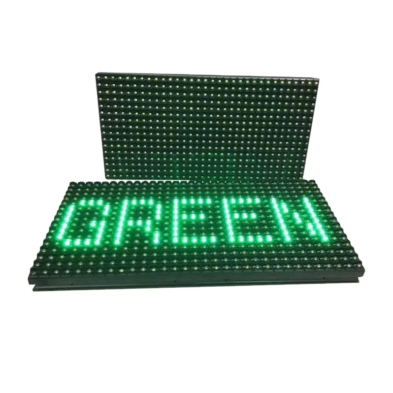 Хорошее качество низкая цена P10 smd водонепроницаемый красный белый желтый янтарный цвет светодиодный модуль dip наружный