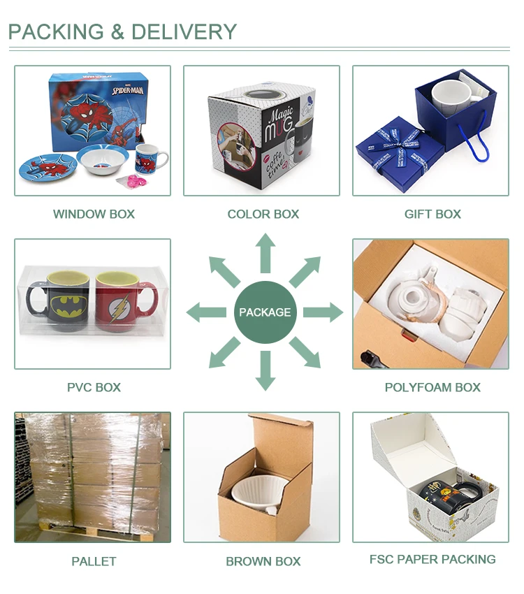 12oz round white ceramic milk jug cups glazed porcelain sublimation soup mug with handle for drinking