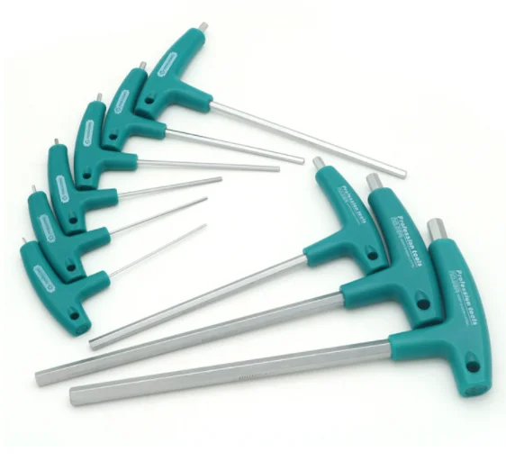T-Handled SAE Hex Key Set Wrench with cheap price
