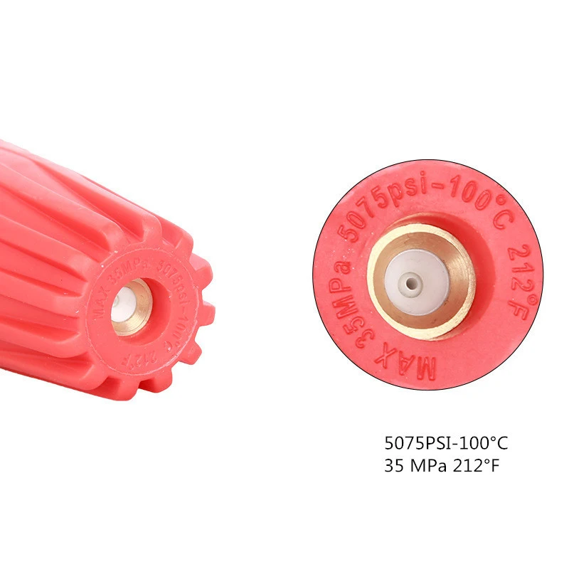 SPS 5000 PSI 1/4 дюйма быстрое подключение мощная мойка высокого давления красные вращающиеся