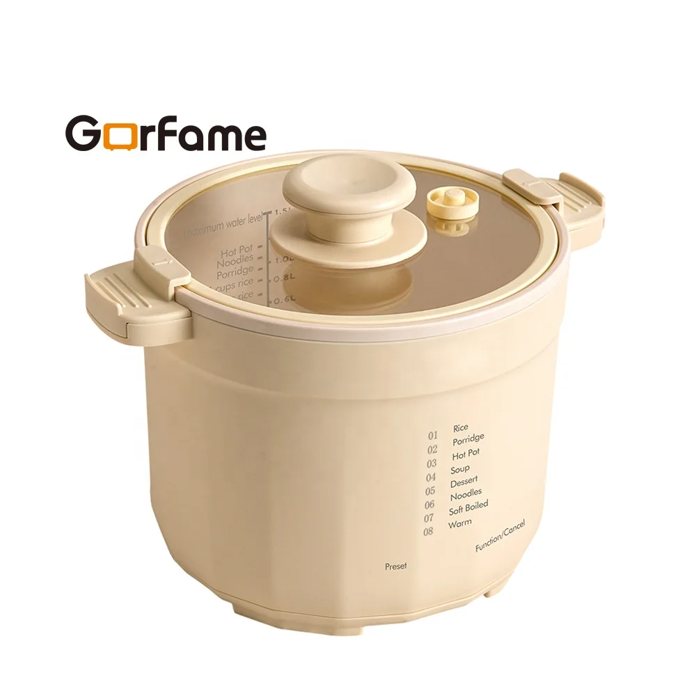 New Mini Slow Cooker Electric Crock Pot 6 Presetting Electric Smart Cookware