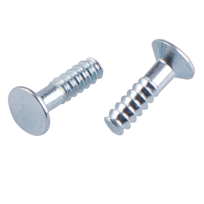 Countersunk/flat head screw, blue white zinc special locking nail, carbon steel thumb screw construction nail with sharp point