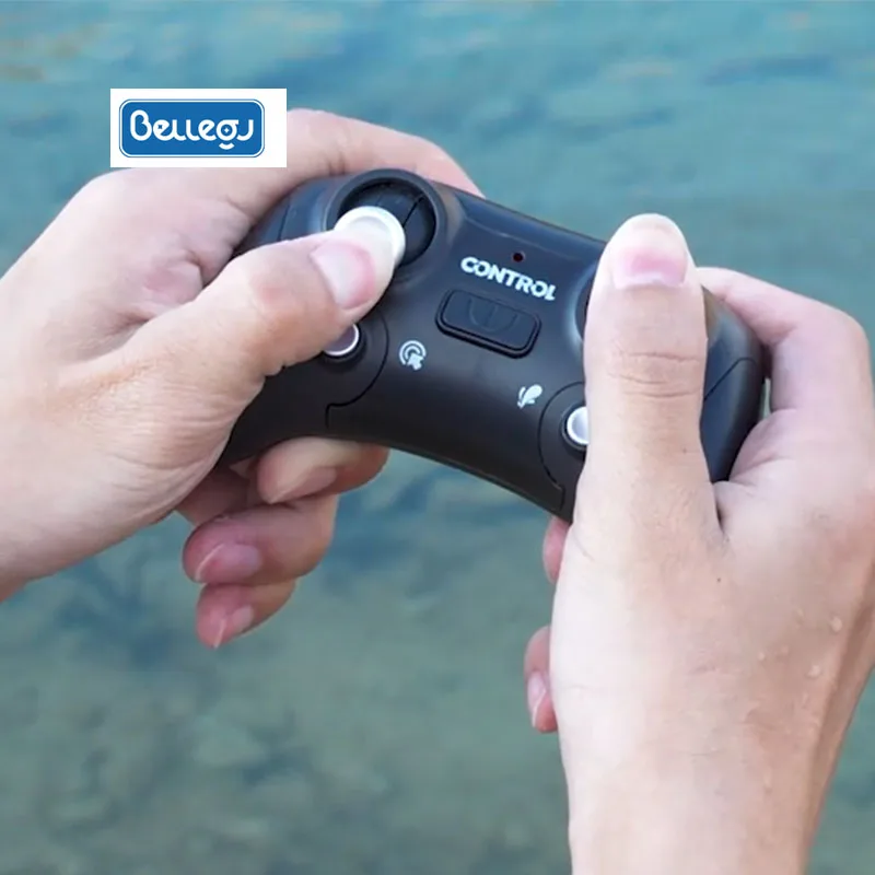 2024 Newest 3736A Water Toys RC Hippopotamus Boat 2.4GHz 4CH Spraying Remote Control Hippo Ship Toy For Children