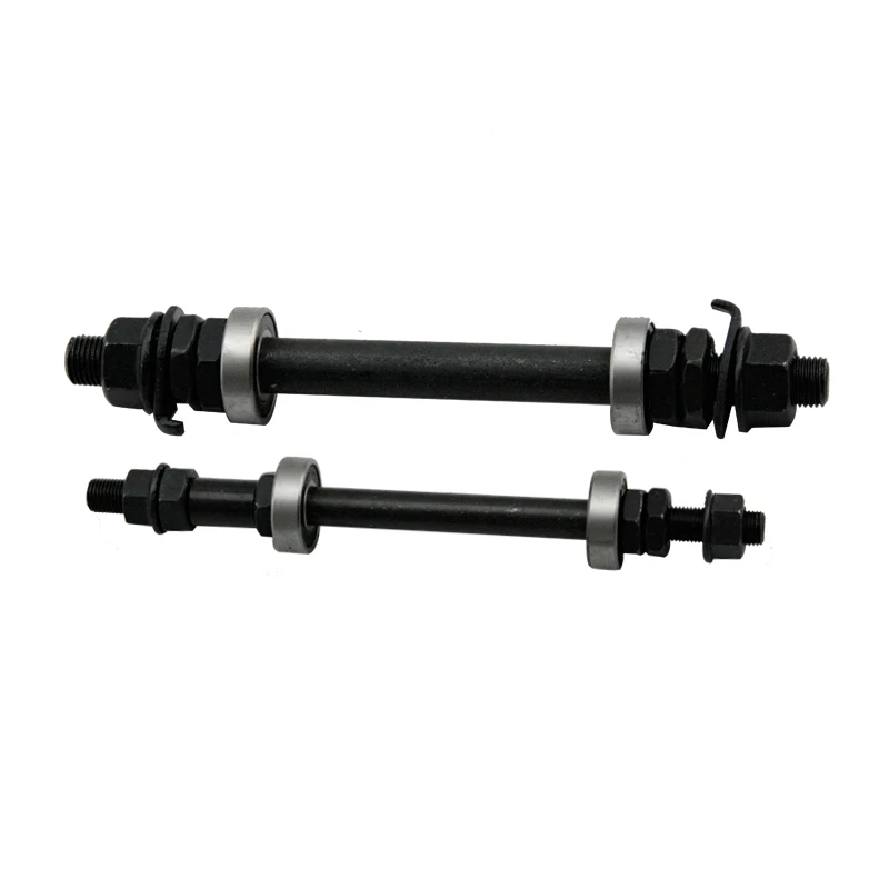 bearing hollow shaft axle top quality hot sale hub axle bicycle wheel parts